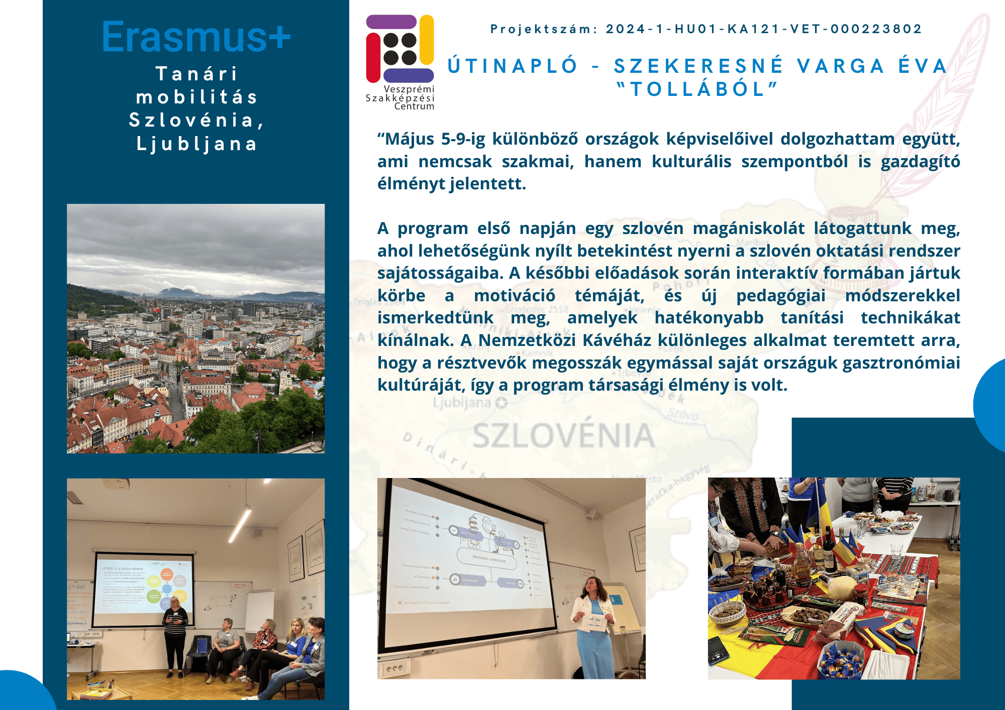 Erasmus+ Tanári Mobilitás: Szlovéniai Élmények