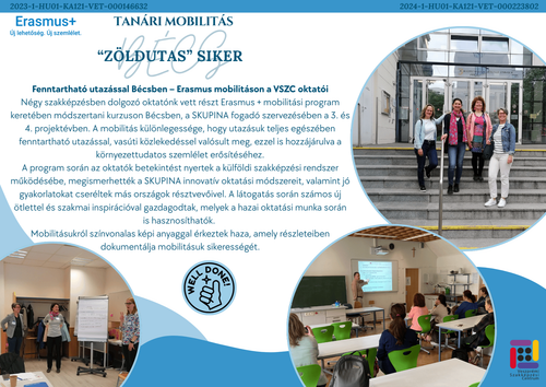 Fenntartható közlekedésre épülő tanári mobilitás