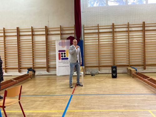 Centrum floorball megnyitó Kavalecz Gábor főigazgató beszéde