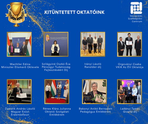 Elismert oktatóink
