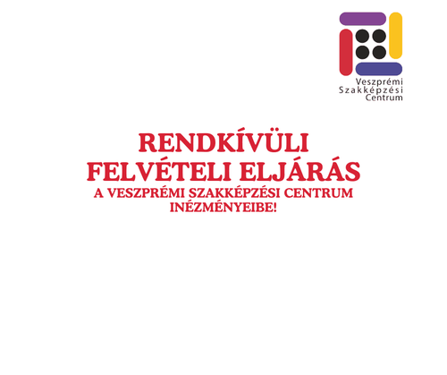 Rendkívüli felvételi eljárás 2025/2026-os tanévre